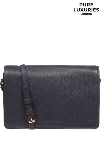 Pure Luxuries London Gwen Nappa Leather Cross-Body Bag (N63675) | £57