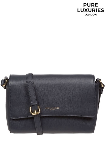 Pure Luxuries London Charlotte Nappa Leather Cross-Body Bag (N63713) | £55