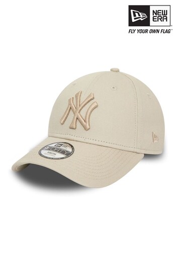 New Era® New York Yankees Kids Essential Beige 9FORTY Cap (N63802) | £19