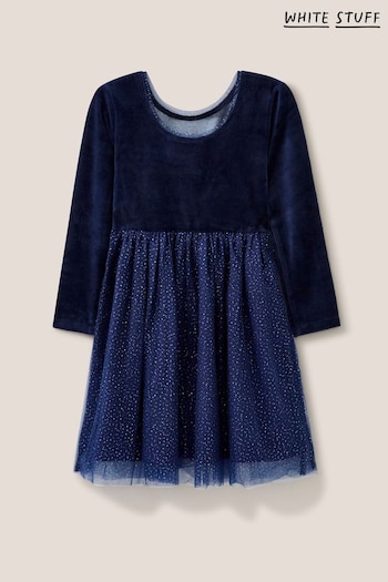 White Stuff Blue Arabella 2 in 1 Dress (N63839) | £30