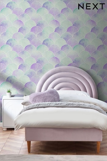 Mystic Purple Mermaid Shell Wallpaper (N64028) | £36