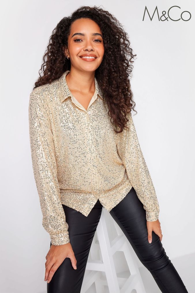 M&co party tops shop