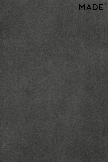 MADE.COM Charcoal Grey Modern Velvet Swatch (N64337) | £0