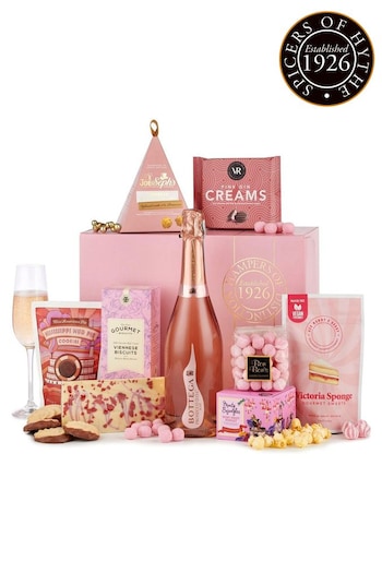 Spicers of Hythe Luxury Rose Prosecco Gift Box (N64433) | £60
