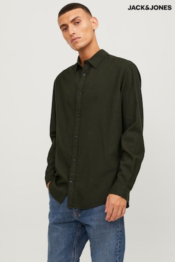 JACK & JONES Green Button Up Shirt (N64611) | £28