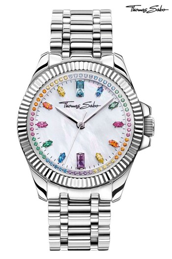Thomas Sabo Silver Rebel Heart Quartz Watch (N64689) | £479