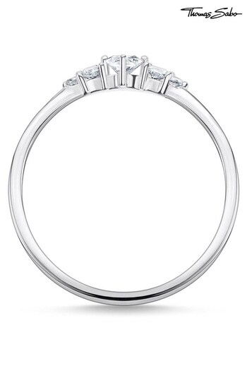 Thomas Sabo White Sparkling Vintage Ring (N64712) | £39