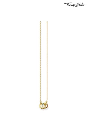 Thomas Sabo Gold Rainbow Diversity Necklace (N64733) | £298