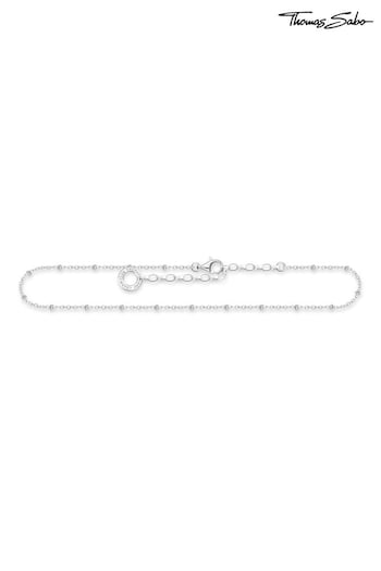 Thomas Sabo Silver Sterling Silver Ankle Chain (N64760) | £39