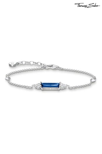 Thomas Sabo Blue Sapphire Stone Bracelet: (N64771) | £139