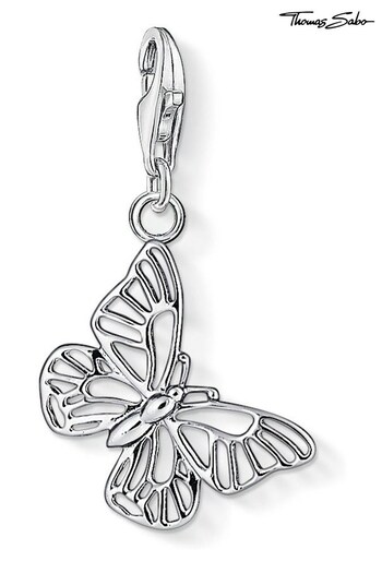 Thomas Sabo Silver Butterfly Charm Pendant (N64786) | £24