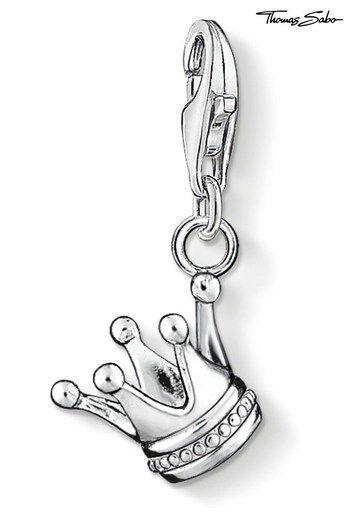 Thomas Sabo Silver Crown Charm Pendant (N64788) | £24