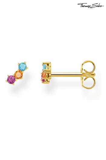 Thomas Sabo Gold Curated Ear Studs (N64860) | £28