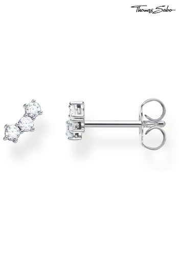 Thomas Sabo White Curated Ear Studs (N64861) | £33