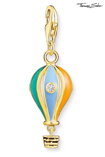Thomas Sabo Gold Sun Dancer Charm Pendant (N64919) | £98