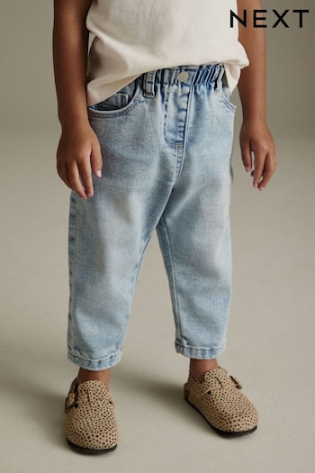 Denim Lightwash Mom forma Jeans (3mths-7yrs) (N64953) | £12 - £14