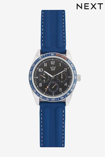 Blue Silicon Strap Watch (N64959) | £40