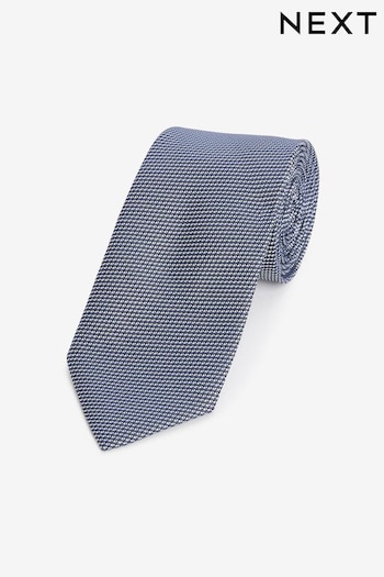 Light Blue Textured Tie (N65030) | £10