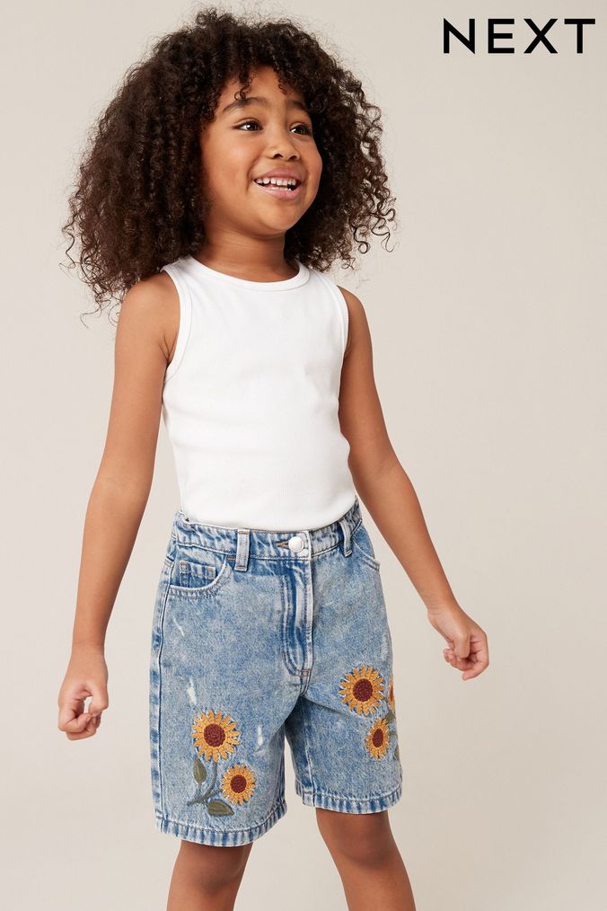 Girls jeans short sales