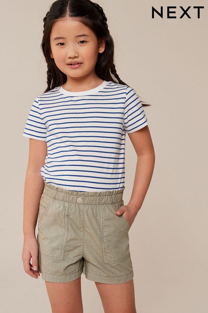 Little girls khaki store shorts