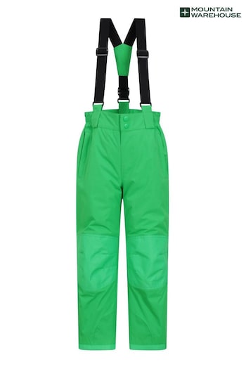 Mountain Warehouse Green Raptor Snow Kids Trousers (N65183) | £40