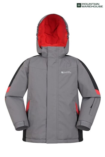 Mountain Warehouse Grey Kids Raptor Snow Jacket (N65186) | £48