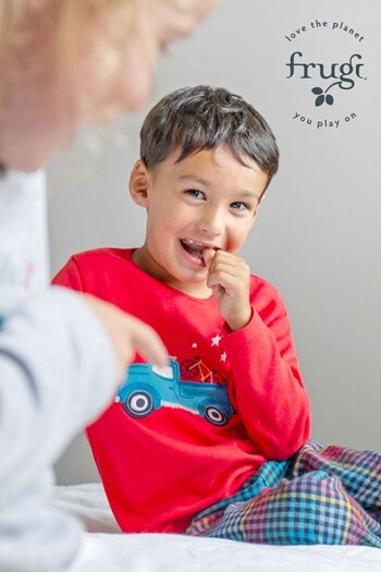 Frugi Christmas Robins Matching Family Womens Organic Cotton Pyjamas (N65321) | £55