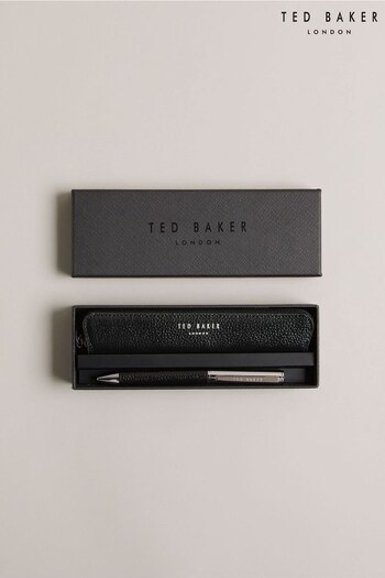 Ted Baker Danns Black Pen And Pouch Set (N65370) | £25