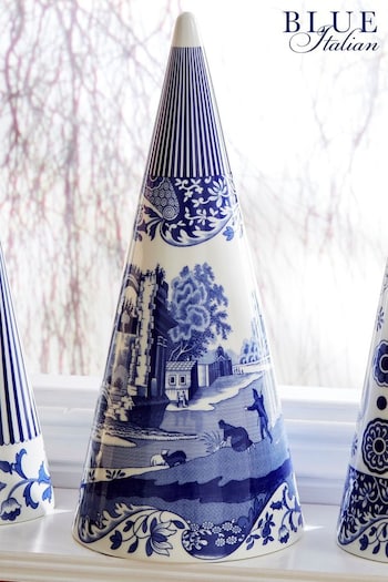 Spode Blue Italian Large Decorative Cone (N65422) | £38