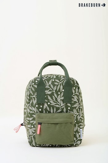 Brakeburn Green Classic Backpack Bag (N65627) | £45