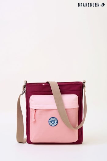 Brakeburn Pink Large Crossbody Bag (N65684) | £35