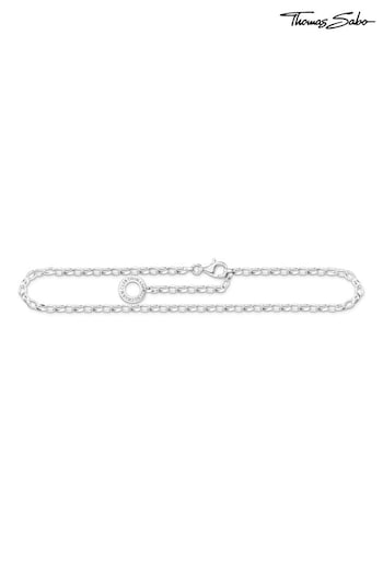 Thomas Sabo Silver 925 Sterling Charm Anklet (N65751) | £44