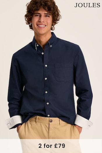 Joules Oxford Navy Oxford Shirt (N65786) | £42.95