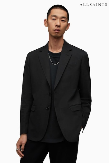 AllSaints Black Tallis Blazer (N65834) | £299