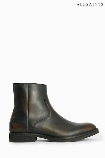 AllSaints Brown Lang Boots (N65836) | £199