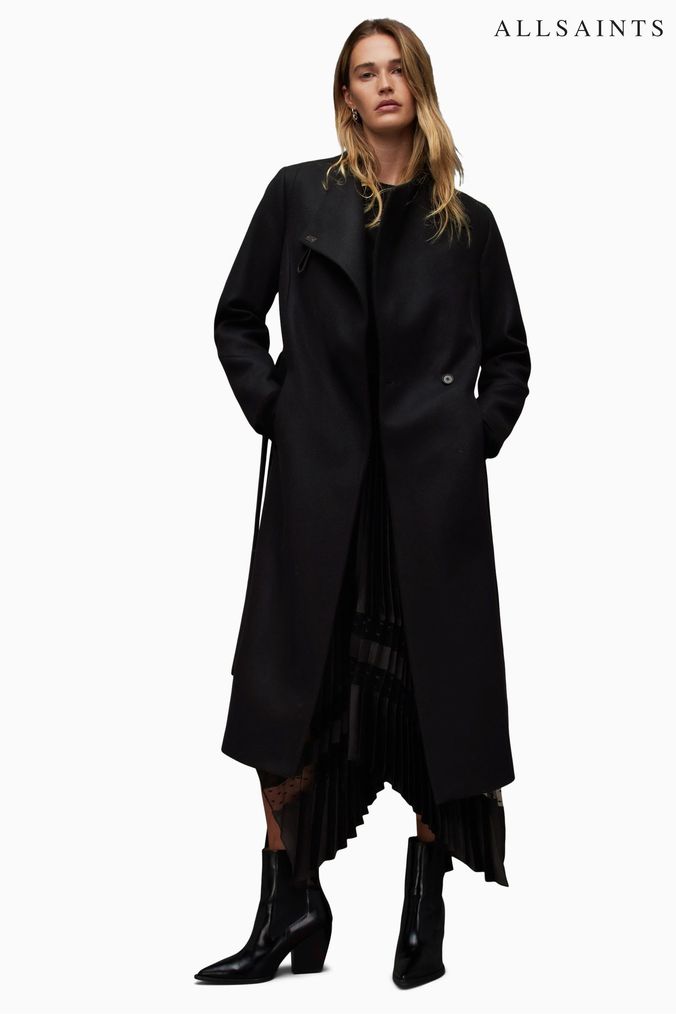 All saints blair coat deals