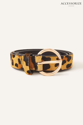 Accessorize Natural Leather Animal Belt (N65954) | £18