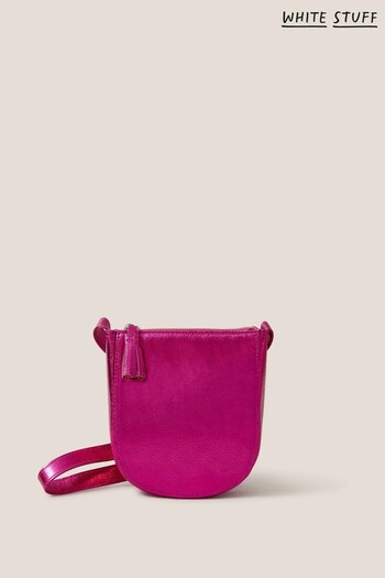 White Stuff Pink Metallic Bag (N66156) | £15