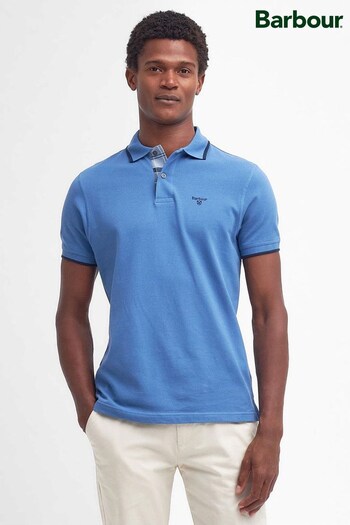 Barbour® Blue Easington Polo Shirt (N66453) | £60
