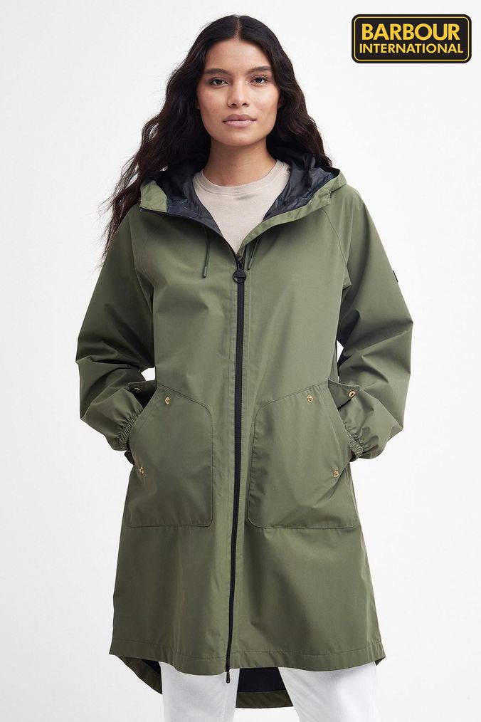 Barbour international meribel raincoat discount
