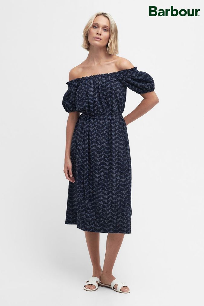 Barbour dress Blue store