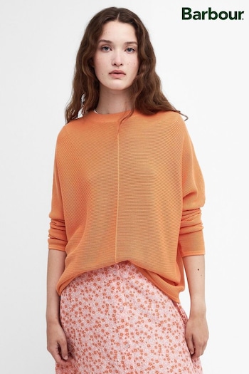 Barbour® Orange Bickland Knitted Jumper (N66608) | £90
