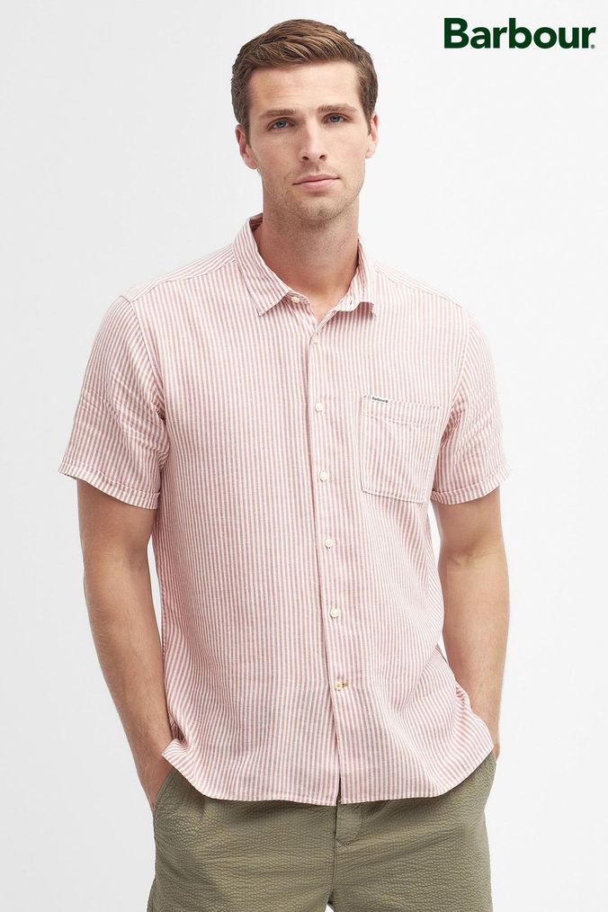 Barbour shirts shop Pink