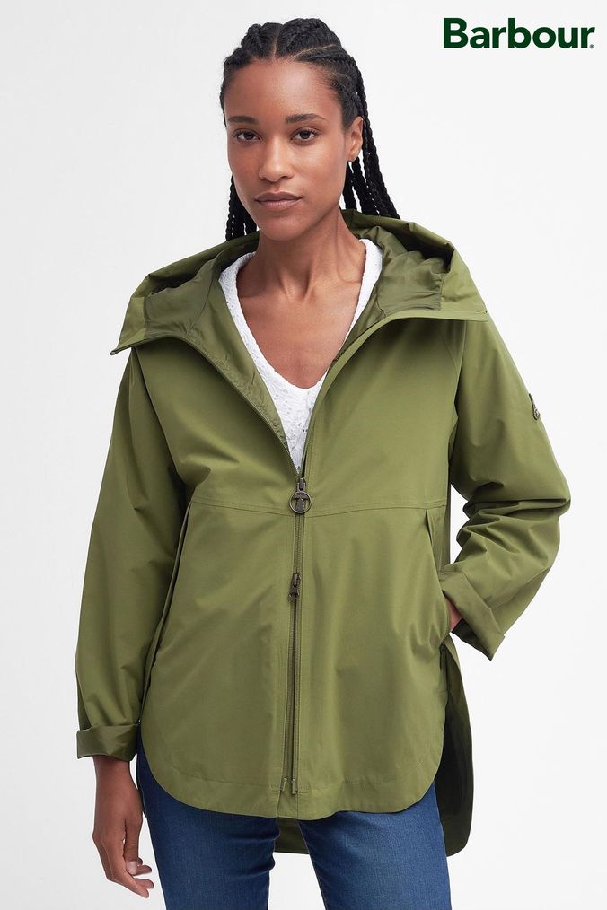 Green barbour hotsell jacket womens