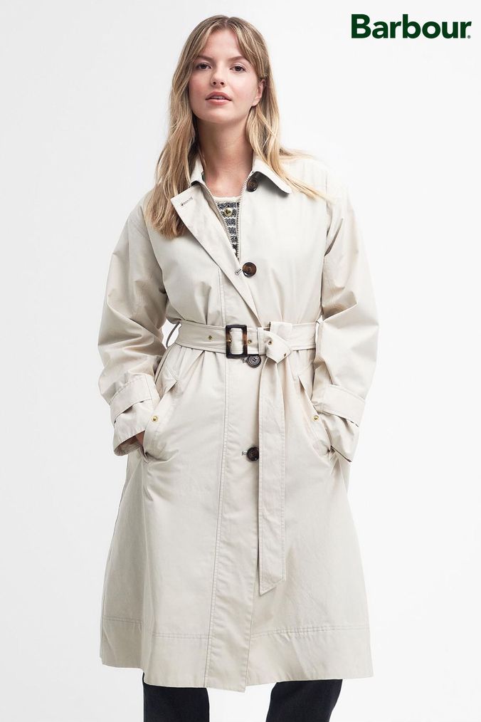 Buy Women s Barbour Mac Trench Coatsandjackets Online Next UK