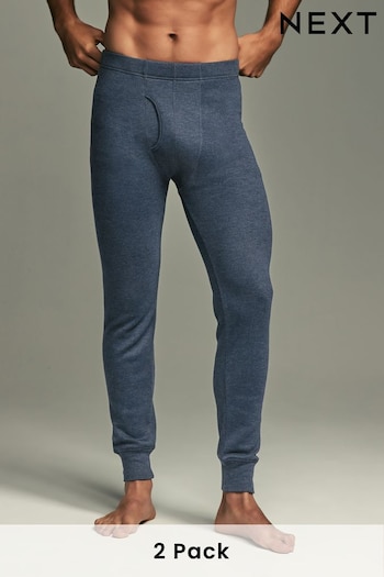 Navy Blue 2 Pack Johns Long Thermal (N66676) | £34