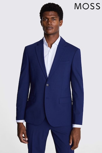 MOSS Slim Fit Blue Jacket (N66699) | £219