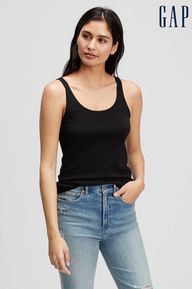 Gap womens vest deals tops