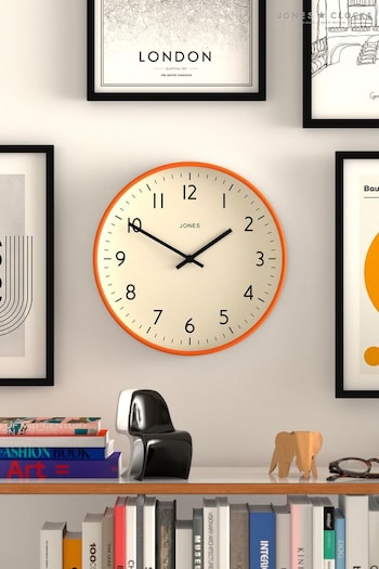 Jones Clocks Fizzy Orange Jam Wall Clock (N66739) | £30