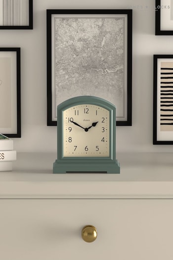 Jones Clocks Asparagus Green Tavern Mantel Clock (N66765) | £25